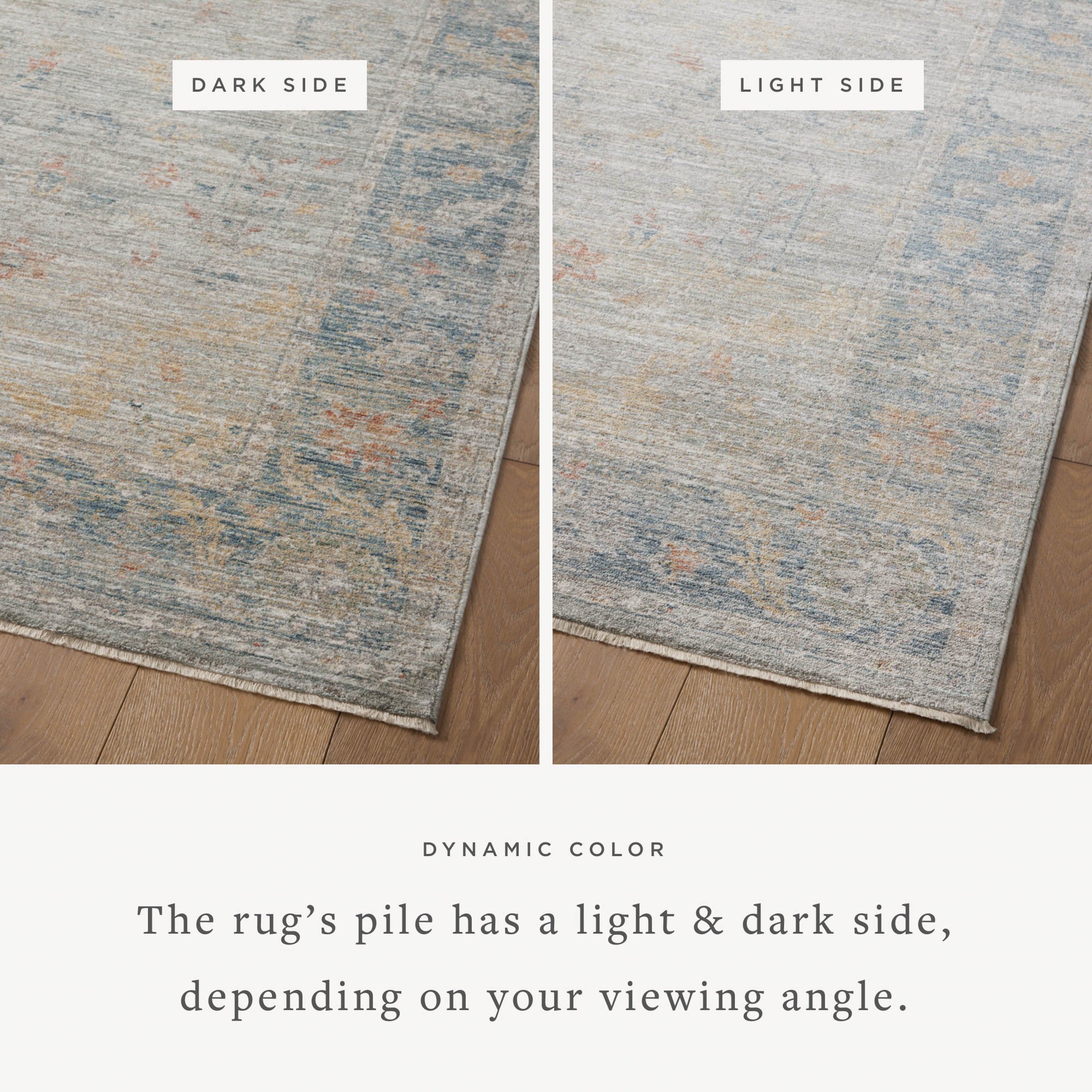 Magnolia Home Millie MIE-04 Rug Slate / Multi