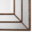 Modern Accents Grooved Inlay Mirror
