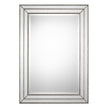 Modern Accents Grooved Inlay Mirror