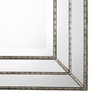 Modern Accents Grooved Inlay Mirror