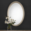 Modern Accents Beaded Oval Mirror