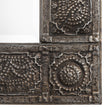 Modern Accents Embossed Metal Frame Mirror