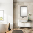 Modern Accents Framed Floating Mirror
