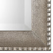 Modern Accents Textured Metallic Mirror