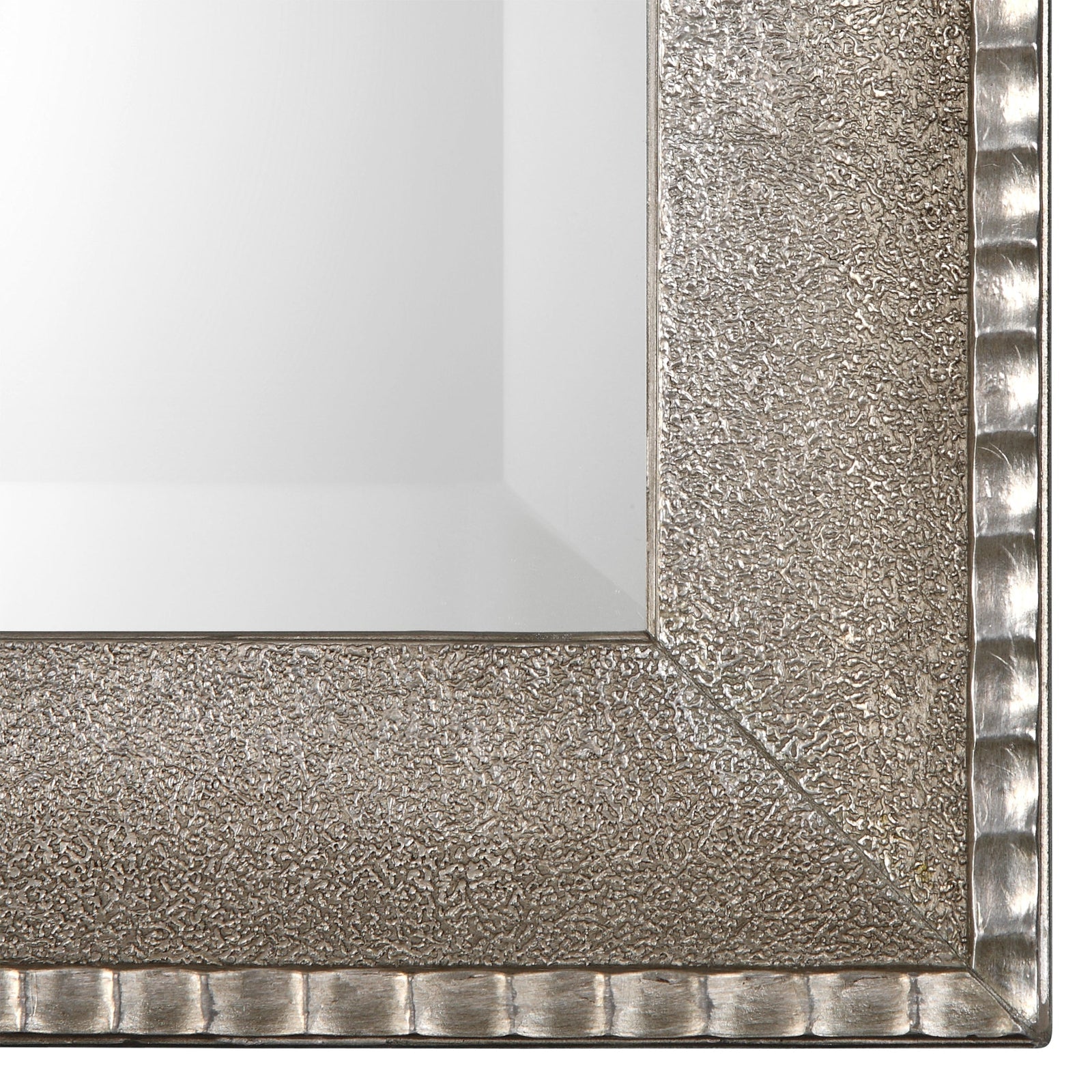 Modern Accents Textured Metallic Mirror