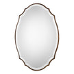 Modern Accents Shaped Beveled Mirror