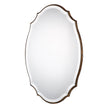 Modern Accents Shaped Beveled Mirror
