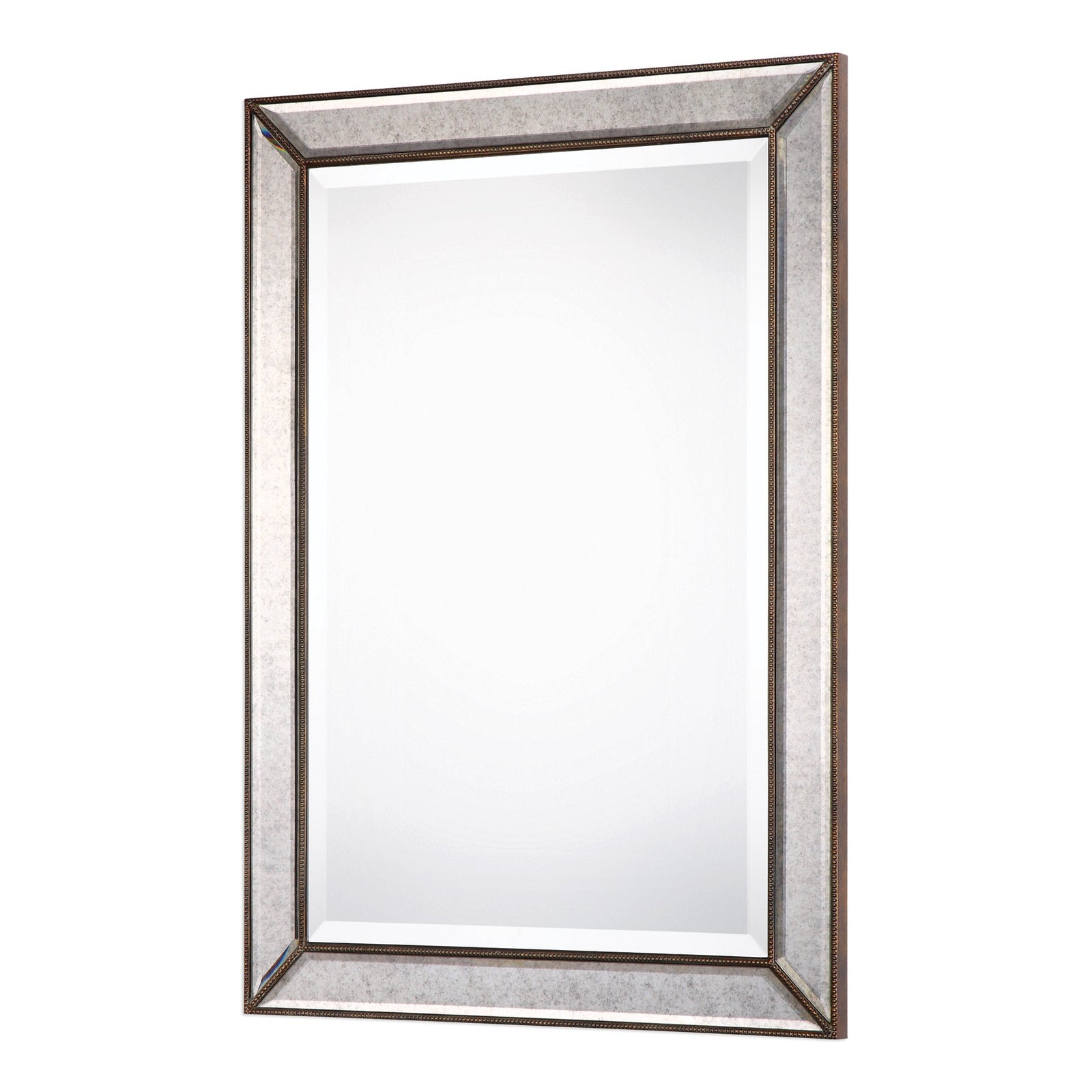 Modern Accents Beveled Antique Panels Mirror