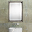 Modern Accents Beveled Antique Panels Mirror