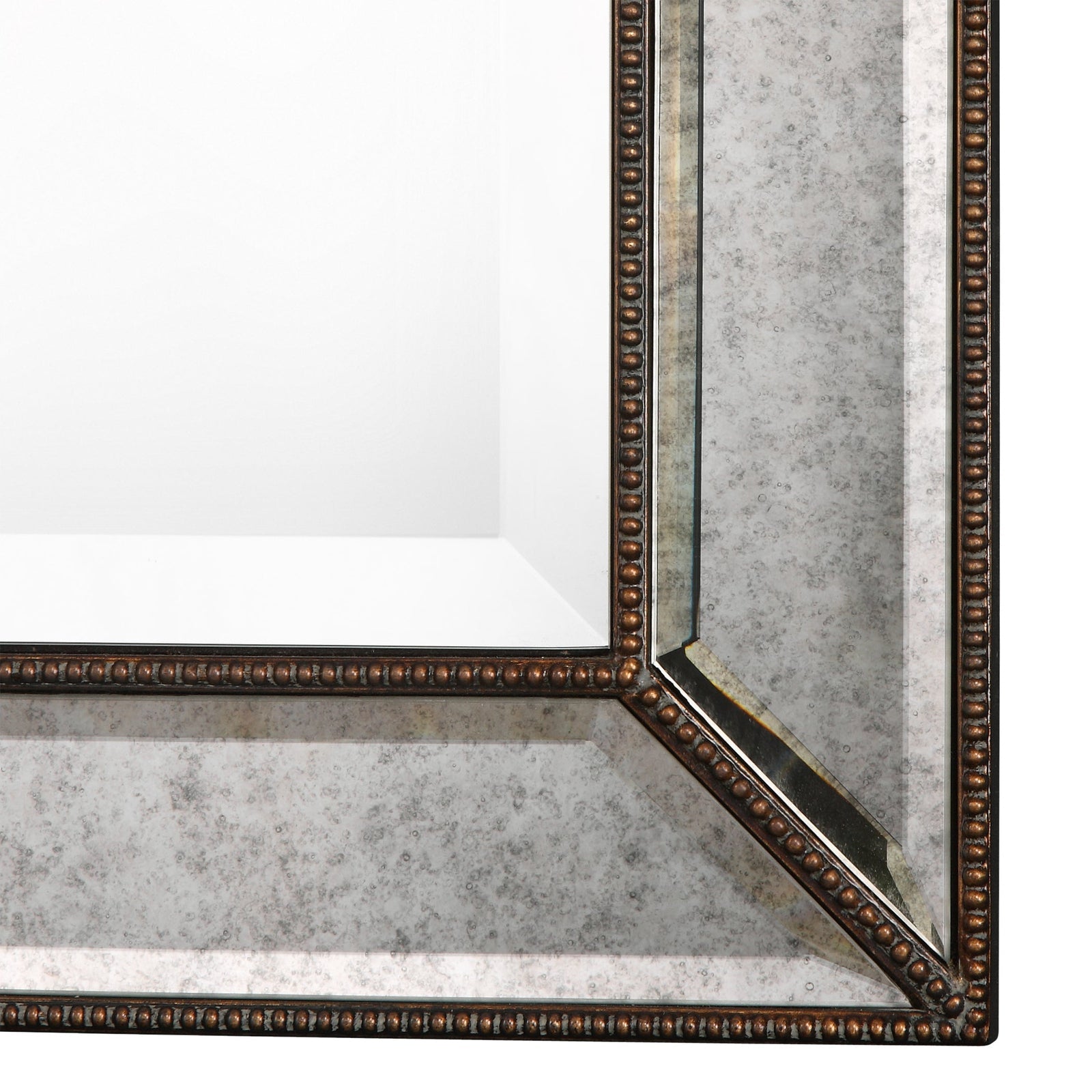 Modern Accents Beveled Antique Panels Mirror