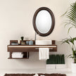 Modern Accents Simple Oval Mirror
