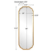 Modern Accents Curved Corners Mirror