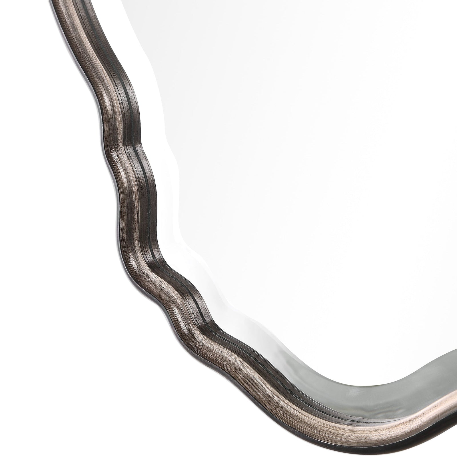 Modern Accents Curved Bevel Mirror