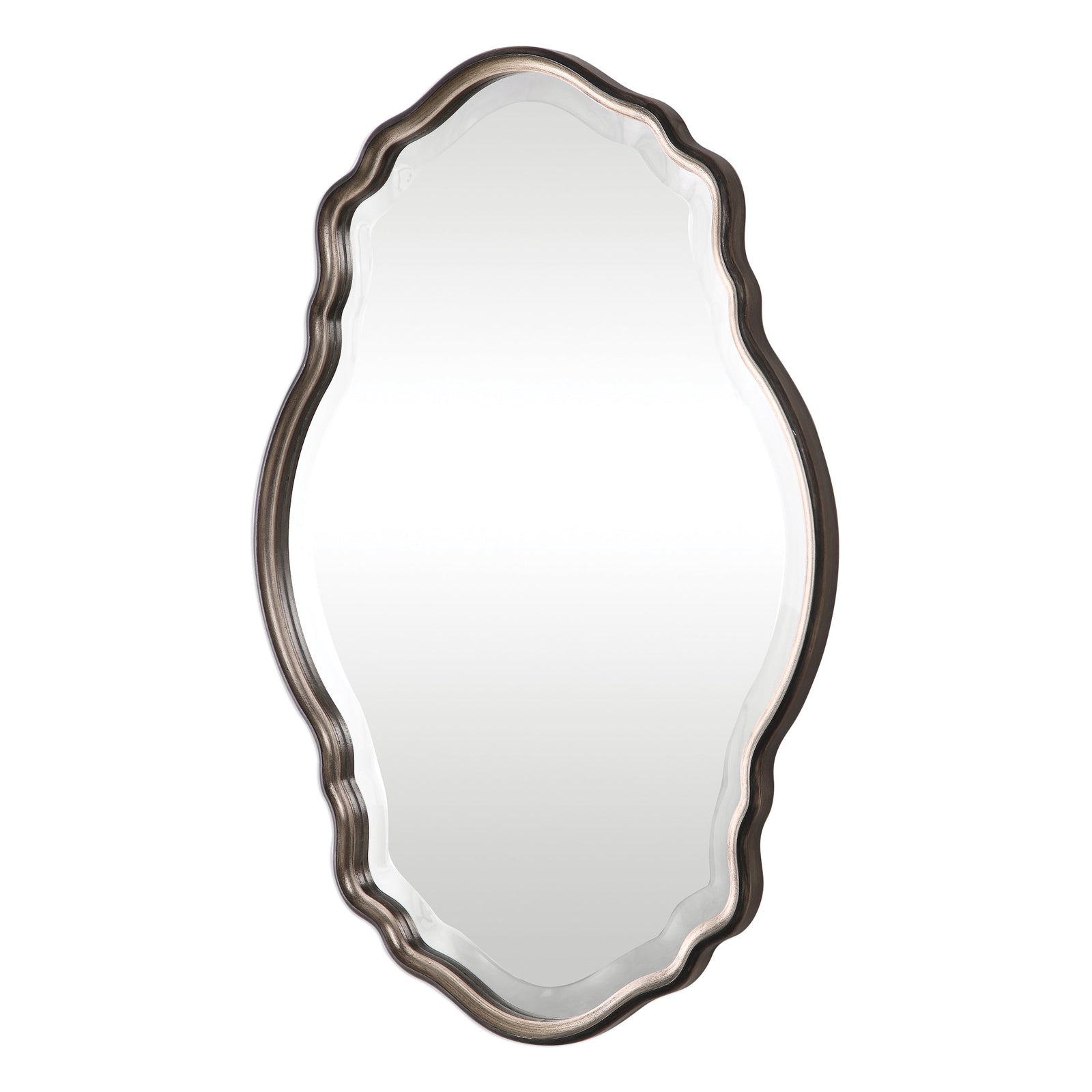 Modern Accents Curved Bevel Mirror