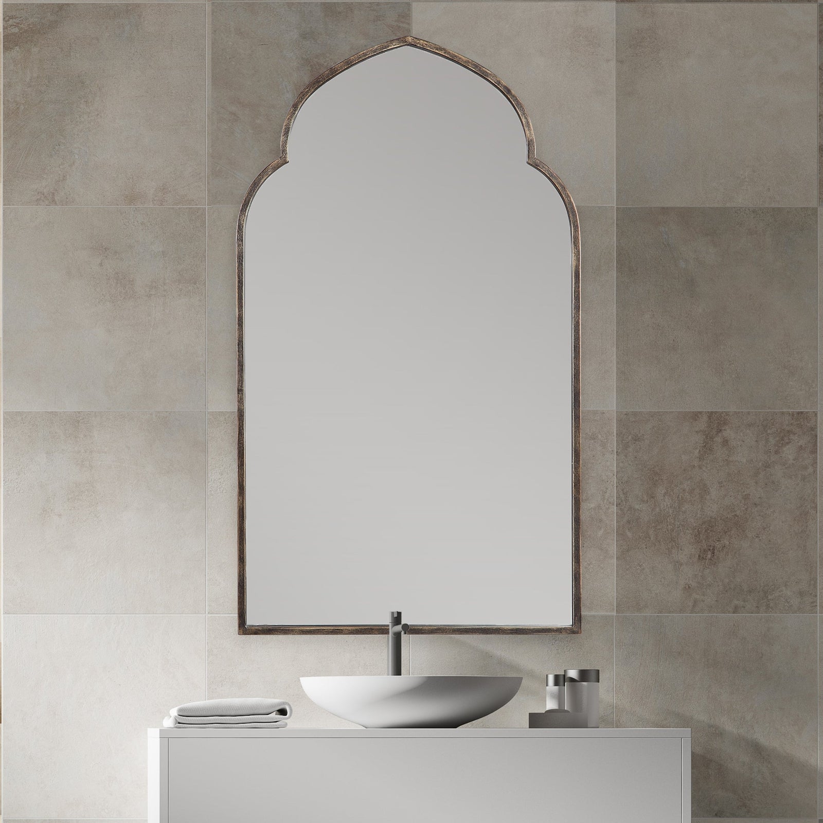 Modern Accents Moroccan Style Mirror
