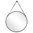 Modern Accents Round Hanging Mirror