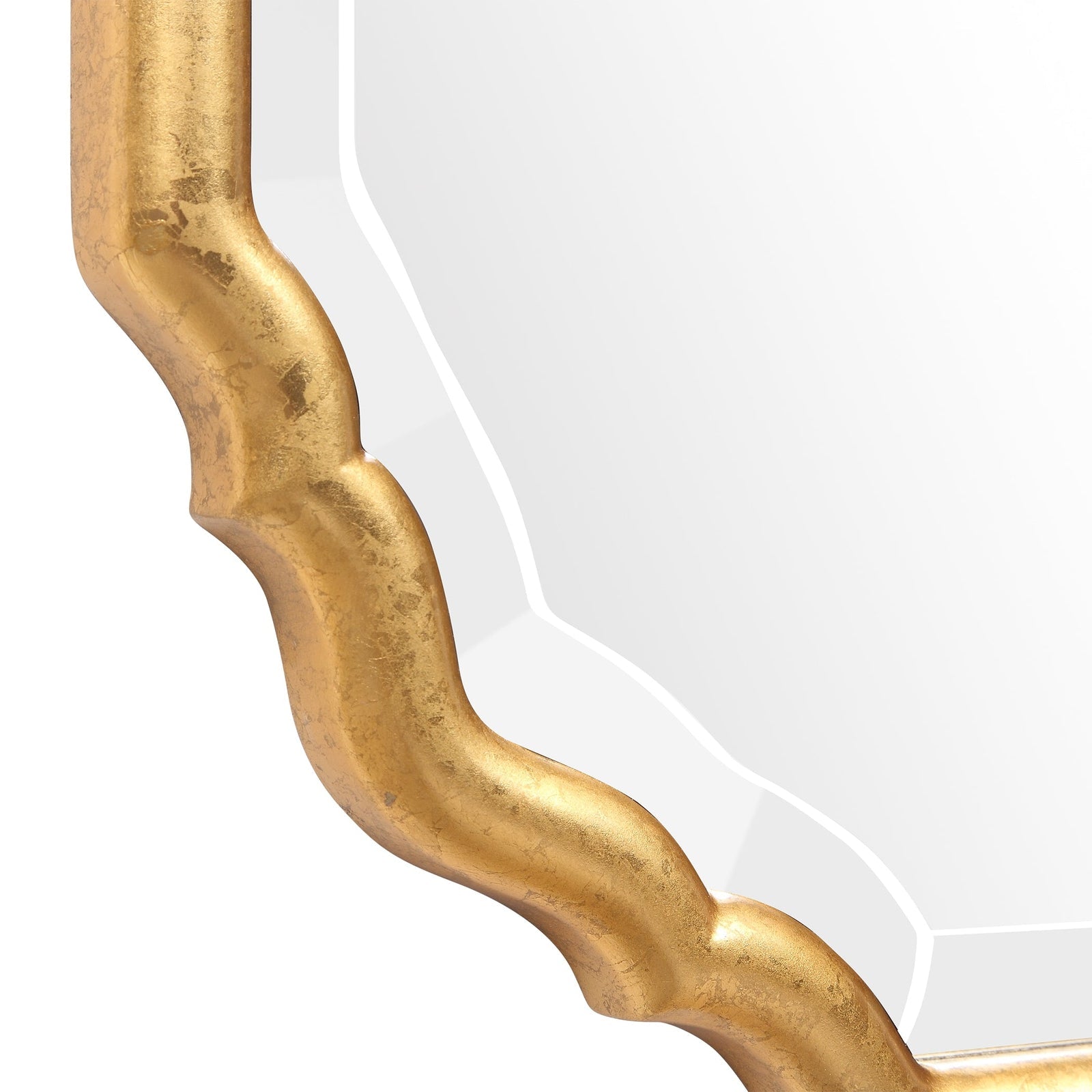 Modern Accents Vanity Curved Mirror