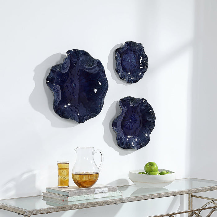 Uttermost Abella Ceramic Wall Decor - Set of 3