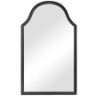 Modern Accents Hammered Metal Arched Mirror
