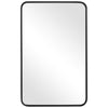 Modern Accents Metal Rounded Corners Mirror