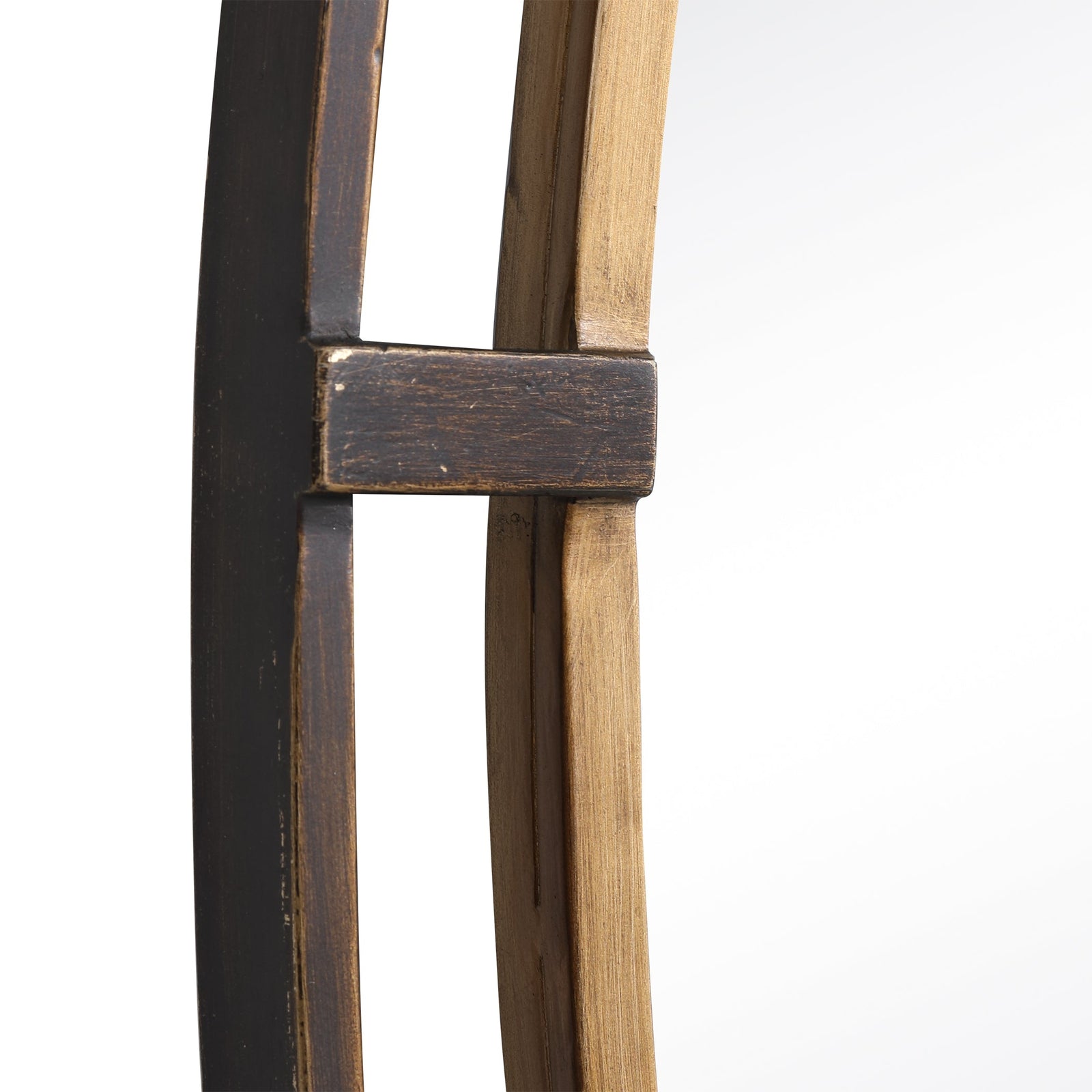 Modern Accents Oval Double Frame Mirror