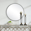 Modern Accents Clean Round Mirror