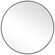 Modern Accents Clean Round Mirror