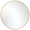 Modern Accents Clean Round Mirror