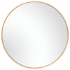 Modern Accents Clean Round Mirror