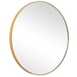 Modern Accents Clean Round Mirror