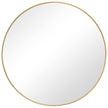 Modern Accents Clean Round Mirror