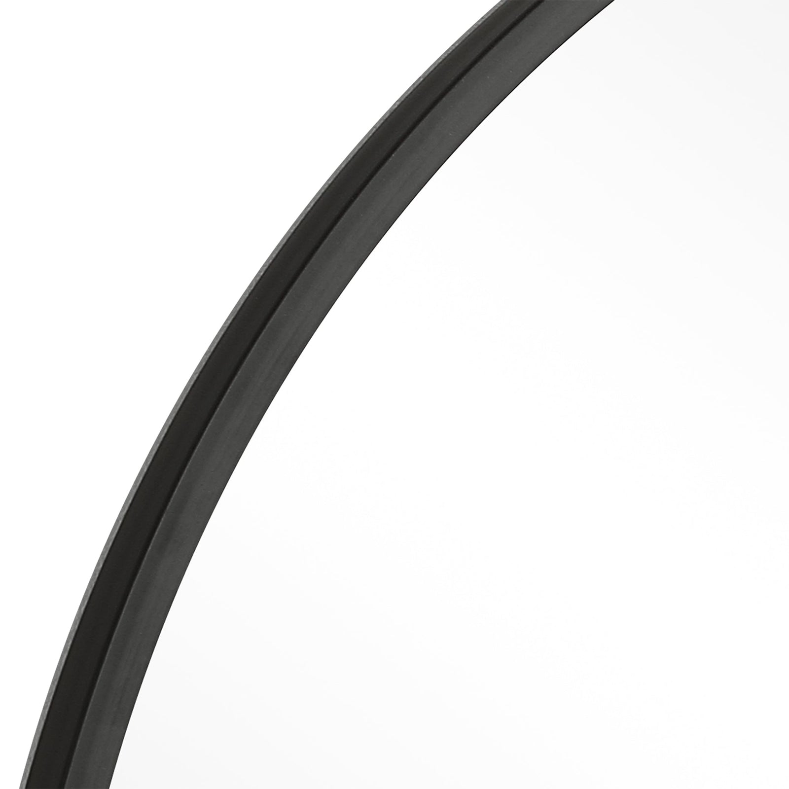Modern Accents Round Modern Mirror
