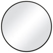 Modern Accents Round Modern Mirror