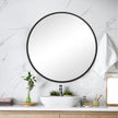Modern Accents Round Modern Mirror