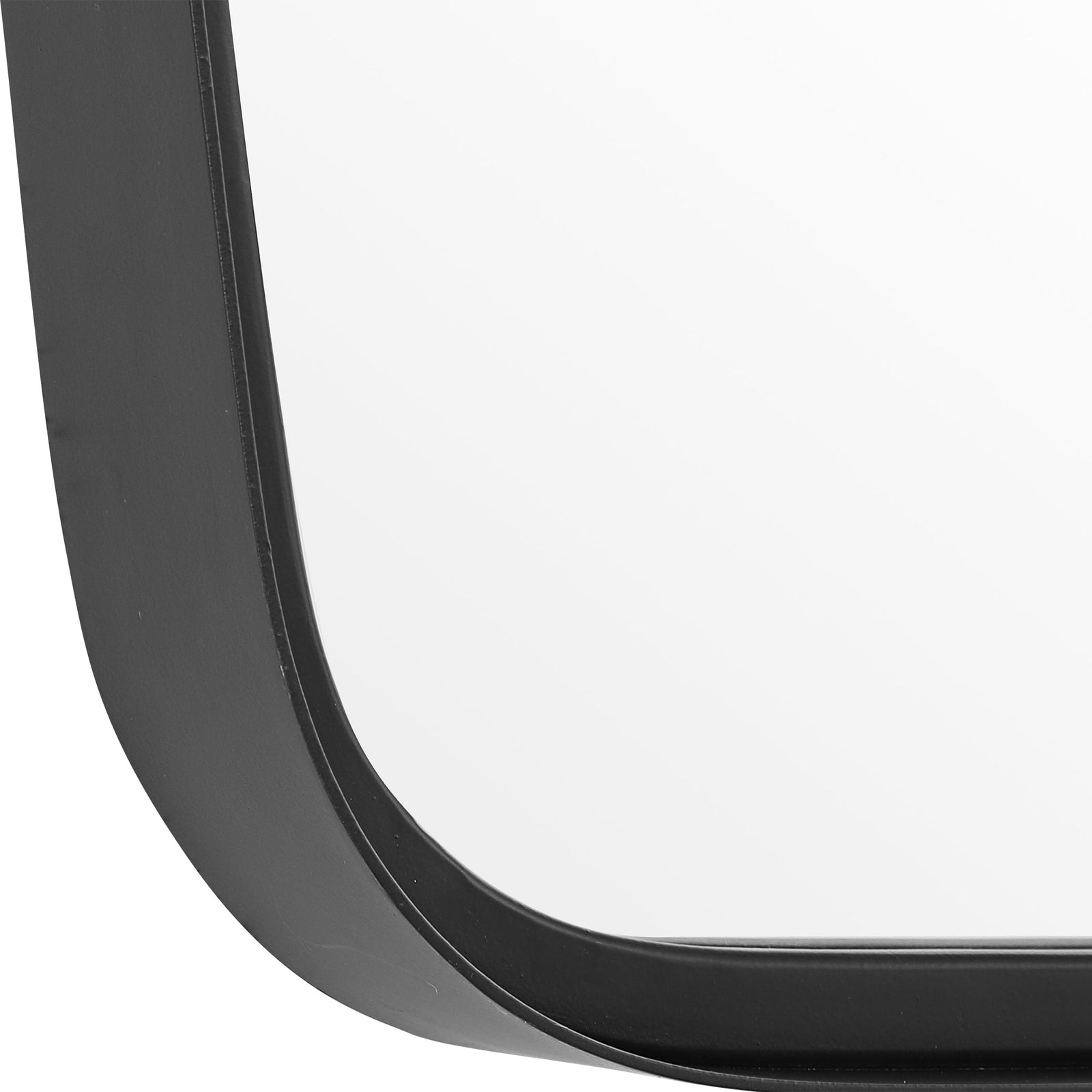Modern Accents Rounded Corners Mirror