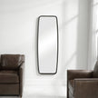Modern Accents Shaped Rounded Corners Mirror
