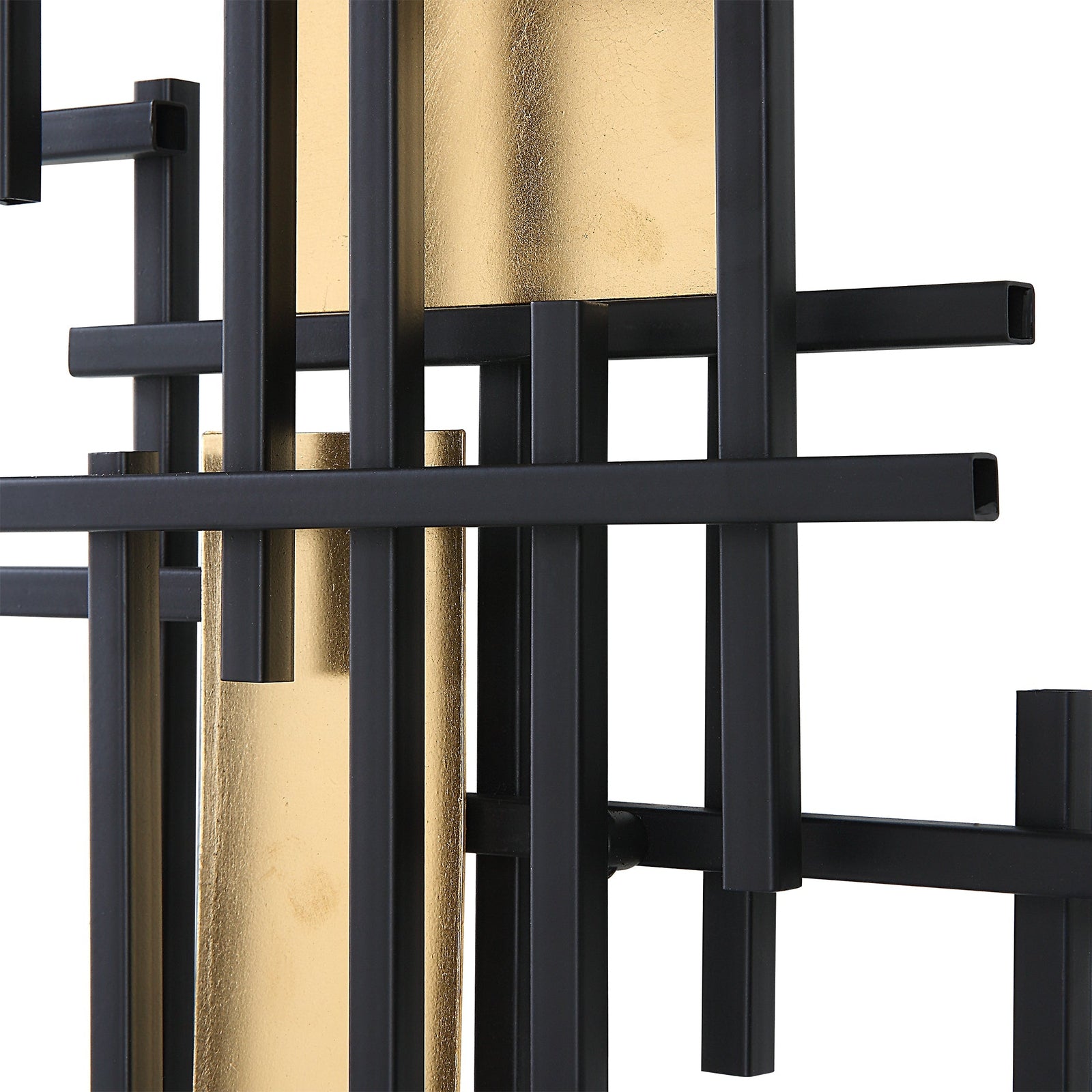 Uttermost Reflection Metal Grid Wall Decor - Set of 2