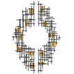 Uttermost Reflection Metal Grid Wall Decor - Set of 2