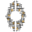 Uttermost Reflection Metal Grid Wall Decor - Set of 2