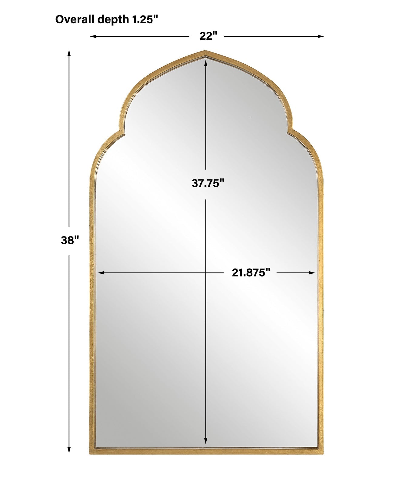 Modern Accents Moroccan Style Mirror