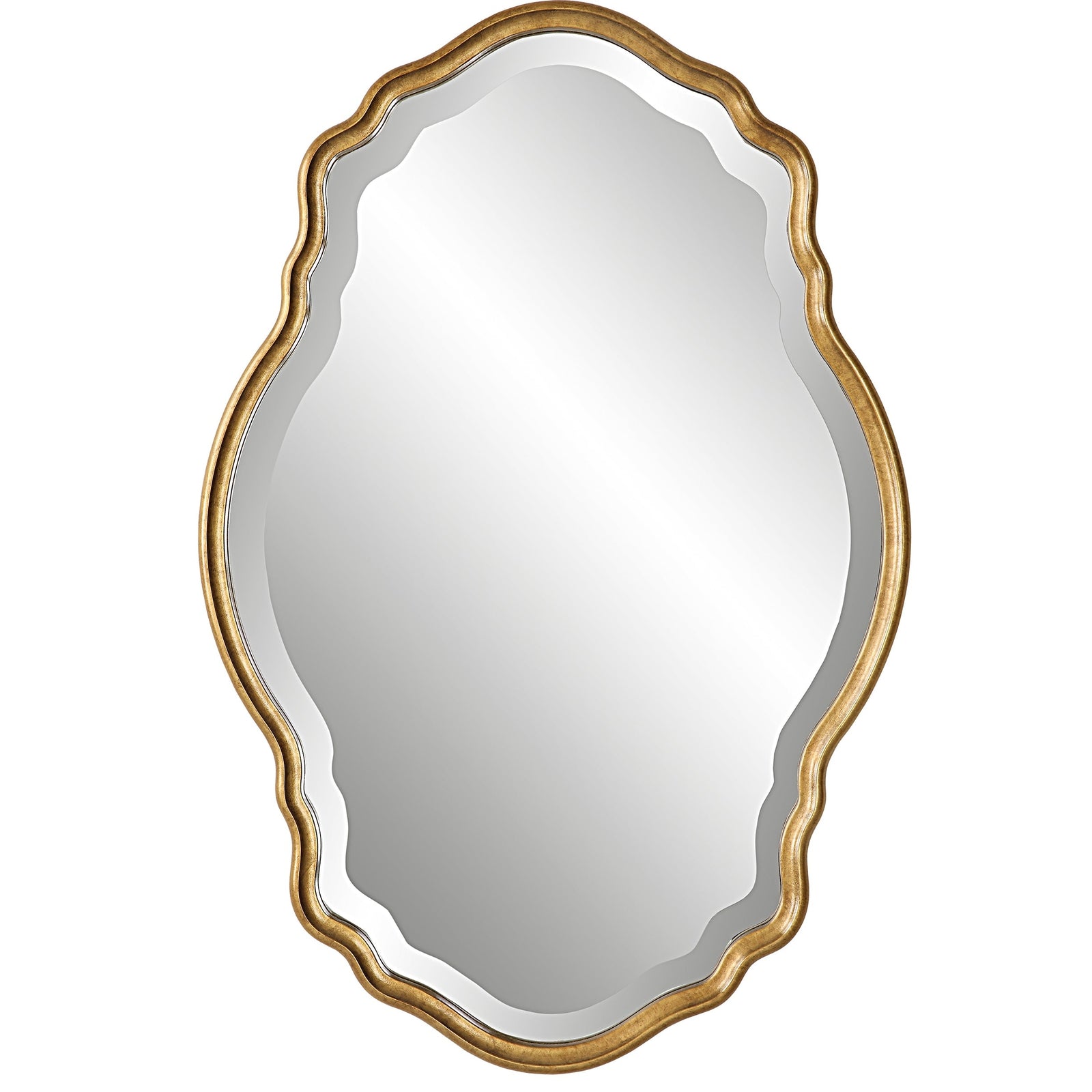 Modern Accents Curved Bevel Mirror
