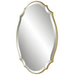 Modern Accents Shaped Beveled Mirror