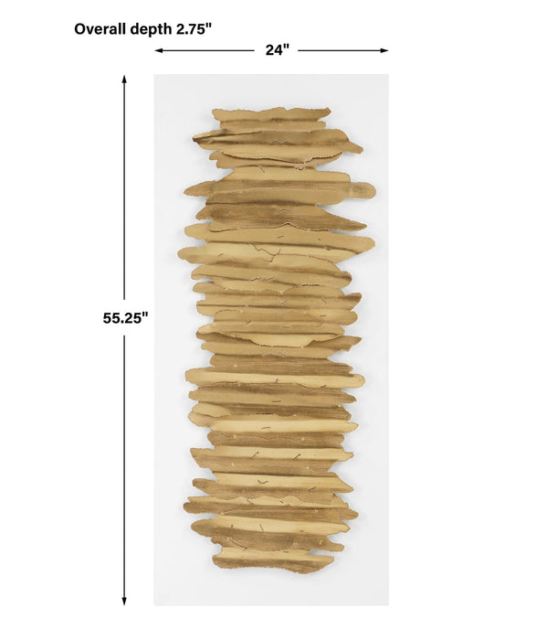 Uttermost Lev Gold Metal Wall Decor