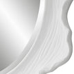 Uttermost Sea Coral White Round Mirror