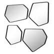 Uttermost Linneah Black Mirrors - Set of 4