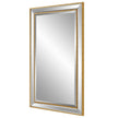 Modern Accents Rectangular Beveled Mirror