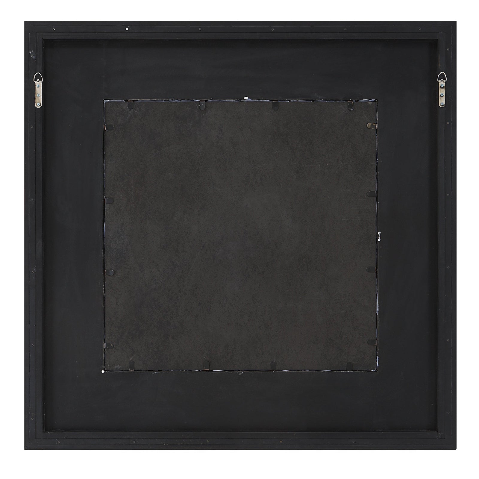 Uttermost Wharton Whitewashed Square Mirror