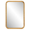 Modern Accents Rectangular Hammered Metal Mirror