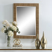 Modern Accents Rattan Frame Mirror