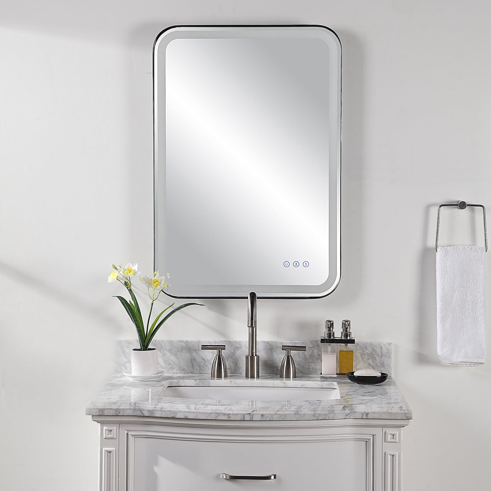 Uttermost Crofton Lighted Vanity Mirror